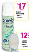 Shield Deodorant Assorted-150ml Each