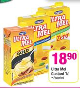 Ultra Mel Custard Assorted-1L