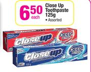 Close Up Toothpaste Assorted-125g