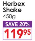 Herbex Shake-450g