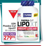 USN Phedra-Cut LipoXT-80 Capsules