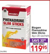 Biogen Phenadrine Slim Sticks-4g x 20 Sachets