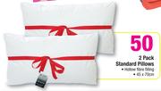 2 Pack Standard Pillows