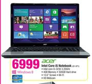 Acer Intel Core i5 Notebook