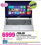 Asus Core i3 Notebook F550