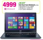 Acer Intel Dual Core Notebook E1530