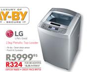  LG 15kg Metallic Top Loader