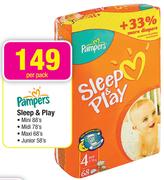 Pampers Sleep & Play-Per Pack