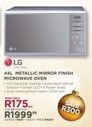 LG 44ltr Metallic Mirror Finish Microwave Oven 