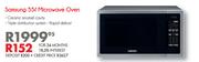 Samsung 55Ltr Microwave Oven