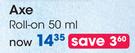 Axe Roll-On-50ml