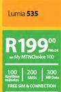 Microsoft Lumia 535-On My MTNChoice 100