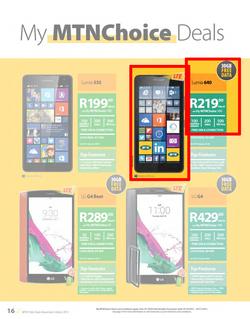 MTN : Y'ello Deals (1 Nov - 30 Nov 2015), page 16