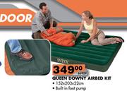 Queen Downy Airbed Kit-152x203x22cm