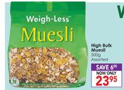 High Bulk Muesli Assorted-500g