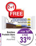 Bantee Protein Bars Assorted-1x33g
