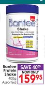 Bantee Protein Shake Assorted-400g