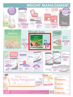 Dis-Chem : Healthy Living (18 Sep - 11 Oct 2015), page 17