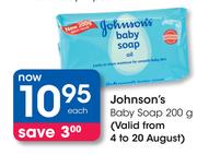 Johnson's Baby Soap-200g