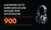 Alienware Tactx Surround-Sound Headset With Microphone