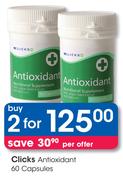 Clicks Antioxidant 2 x 60's Capsules