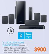 Samsung 5.1 3D Bluray Home Theatre System(HT H5500)