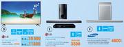 LG 40" FHD LED TV 47LB561.AFBW+ Speaker Bar HWH551/HWH550