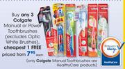 Colgate Manual Or Power Toothbrushes(Excludes Optic White Brushes)-Each