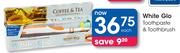 White Glo Toothpaste & Toothbrush