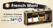 Colour Couture French Manicure Nail Polish Set