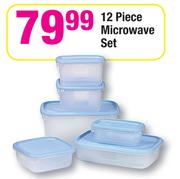 12 Piece Microwave Set