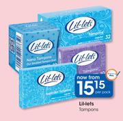 Lil-Lets Tampons-Per Pack