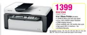 Ricoh 4 In 1 Mono Printer SP100SFE