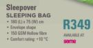 Camp Master Sleepover Sleeping Bag