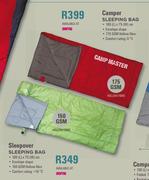 Camp Master Sleepover Sleeping Bag