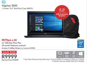 Dell Inspiron 3543+ Soviet 15.6" BackPack Case-On 1GB Data Price Plan