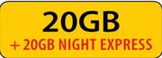 ShareLink Y858-On 20GB Night Express