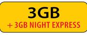 ShareLink Y858-On 3GB Night Express