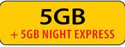 FastLink X602-On 5GB Night Express