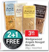 Wedgewood Angels Nougat Biscuits Assorted-25g Each