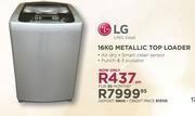 LG 16Kg Metallic Top Loader