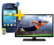 Samsung Galaxy Pocket Neo(S5310) Smartphone + Samsung 32" LED TV-On MTN Any Time 100