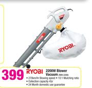 Ryobi 2200W Blower Vacuum RBV-2200