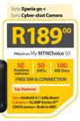 Sony Xperia Go + Sony Cyber-Shot Camera-My MTN Choice 50