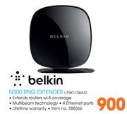 Belkin N300 RNG Extender F9K1106AS