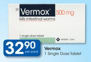 Vermox 1 Single Dose Tablet-Per Pack