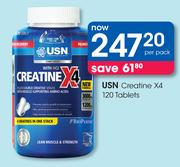 USN Creatine X4 120 Tablets-Per Pack