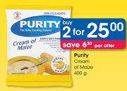 Purity Cream Of Maize- 2 x 400g