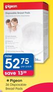 Pigeon 36's Disposable Breast Pads