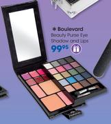 Boulevard Beauty Purse Eye Shadow And Lips